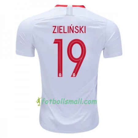 Polen Fotbollströjor Piotr Zielinski 19 VM 2018 Hemma tröja